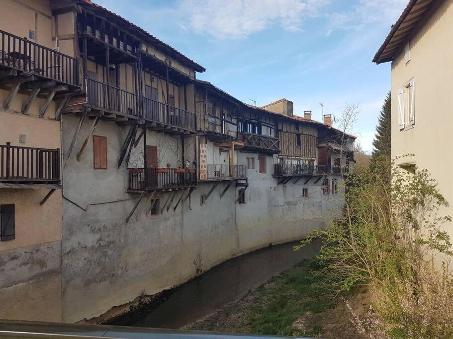 Mon Chalet En Ariege Avec Piscine Daumazan-sur-Arize Exterior foto